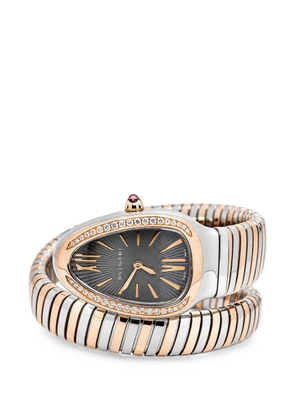 Bvlgari Pre-Owned Serpenti Tubogas 35mm watch - Black