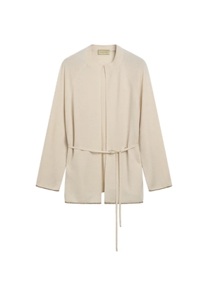 MOMONÌ Stiga wool cardigan - Neutrals