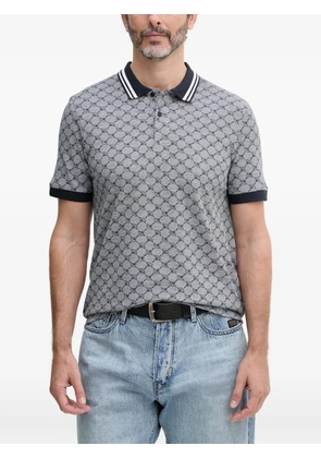 Joop! Cornflower Jessino monogram-print polo shirt - Grey
