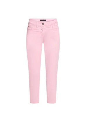 Betty Barclay cropped slim-fit trousers - Pink