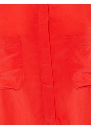 Weekend Max Mara button-down long-sleeve silk shirt - Red