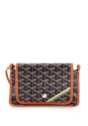Goyard Pre-Owned Plumet Clutch Wallet Printed Coated Canvas crossbody bag - Black