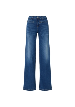 LIU JO stonewash flare jeans - Blue