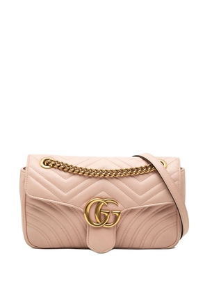 Gucci Pre-Owned 2016-2026 Medium GG Marmont Matelasse Leather shoulder bag - Pink