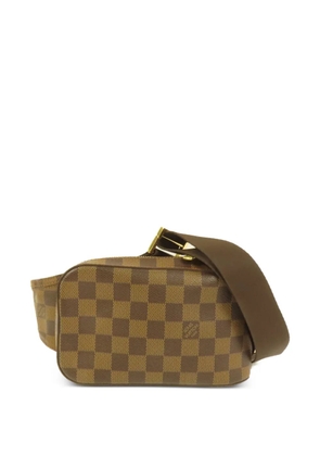 Louis Vuitton Pre-Owned Geronimos Damier Ebene belt bag - Brown