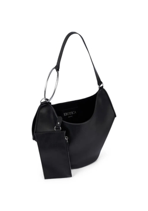 DONDUP small Erotica ring-detail shoulder bag - Black