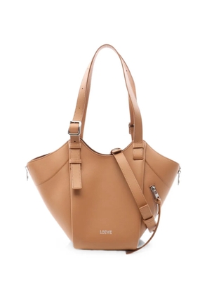 Loewe Pre-Owned leather tote bag - Brown