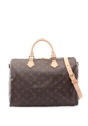 Louis Vuitton Pre-Owned 2020 35 Speedy Bandoulière two-way handbag - Brown