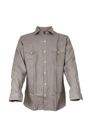 Guglielminotti chest-pocket shirt - Grey