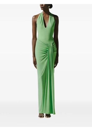 Baobab Donatella ruched gown - Green
