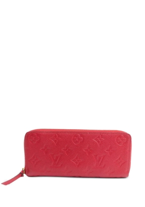 Louis Vuitton Pre-Owned Clemence Monogram Empreinte wallet - Red