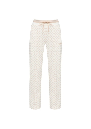 GUESS USA logo-print track pants - Neutrals