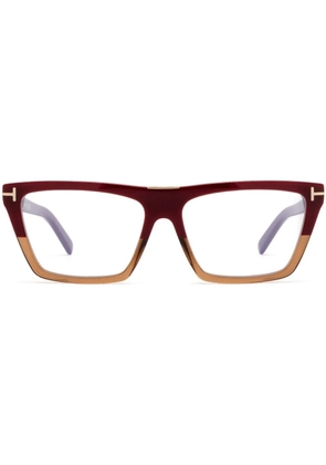 TOM FORD Eyewear square-frame glasses - Purple