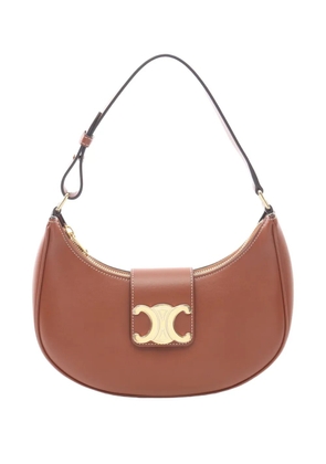 Celine Pre-Owned 2000-2026 Medium Smooth Calfskin Triomphe Ava shoulder bag - Brown