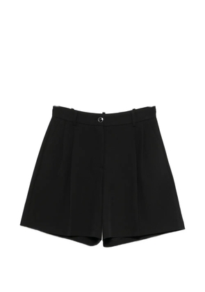 PINKO belted pleated shorts - Black