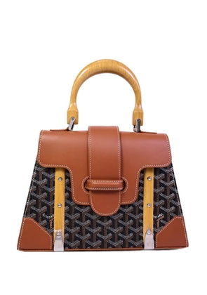 Goyard Pre-Owned Saigon Structured handbag - Brown