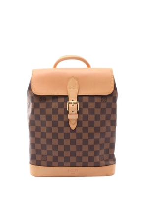 Louis Vuitton Pre-Owned 1996 Damier Ebene Arlequin Soho backpack - Brown