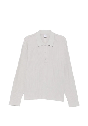 Won Hundred long-sleeve polo shirt - Grey