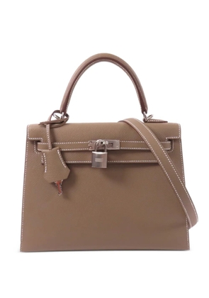 Hermès Pre-Owned 2026 25 Kelly shoulder bag - Neutrals