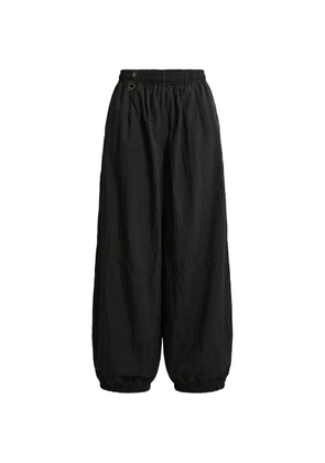 Nike elasticated-cuff track pants - Black