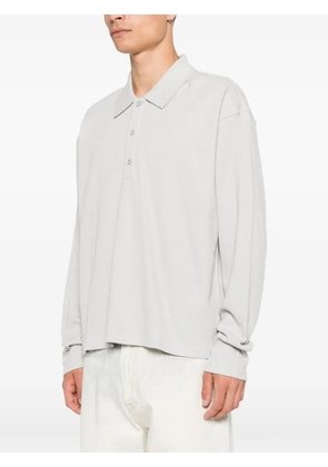 Won Hundred long-sleeve polo shirt - Grey