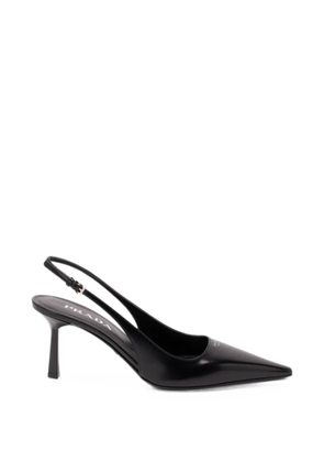 Prada slingback pointed-toe pumps - Black