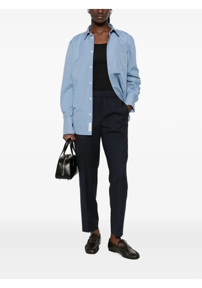 Peserico elasticated-waist trousers - Blue