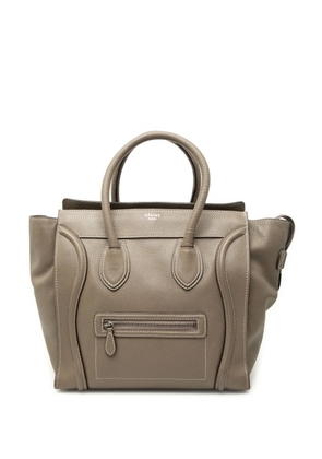 Celine Pre-Owned 2011 Mini Calfskin Luggage tote bag - Brown