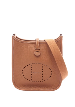Hermès Pre-Owned 1951 Clemence Evelyne TPM 16 crossbody bag - Brown