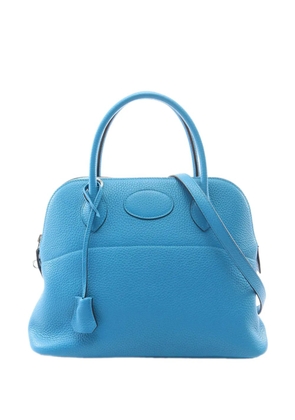 Hermès Pre-Owned 2017 Clemence Bolide 31 satchel - Blue