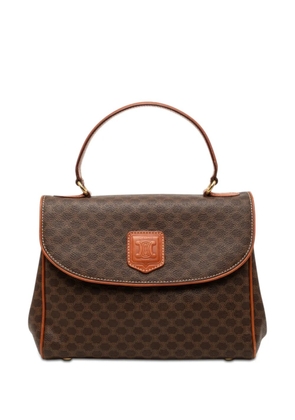 Celine Pre-Owned 1998 Macadam Coated Canvas handbag - Brown