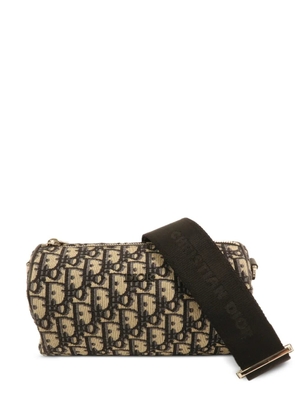 Christian Dior Pre-Owned Oblique shoulder bag - Blue
