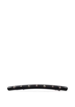 CHANEL Pre-Owned 2002 Camellia hair clip - Black