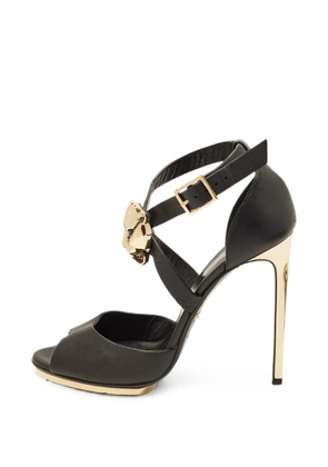Roberto Cavalli Vintage ankle-strap sandals - Black