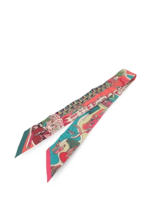 Hermès Pre-Owned Twilly scarf - Pink