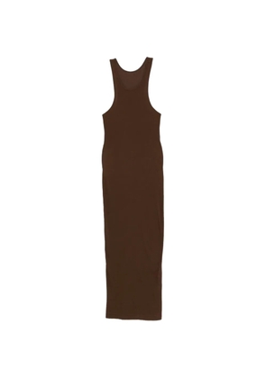 ENTIRE STUDIOS midi Muscle tank dress - Brown
