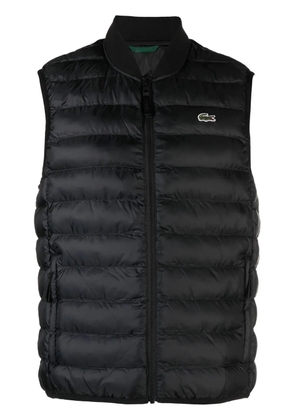 Lacoste Golf Essentials padded gilet - Black