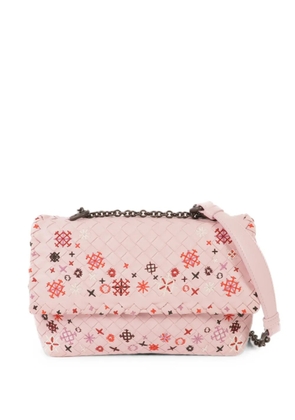 Bottega Veneta Pre-Owned Intrecciato shoulder bag - Pink