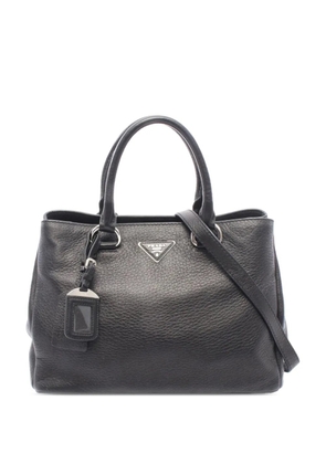 Prada Pre-Owned 2000-2010 Grained Leather satchel - Black