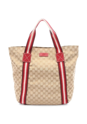 Gucci Pre-Owned 2000s GG Crystal tote bag - Neutrals