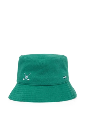 Kangol reversible logo-embroidered bucket hat - Green