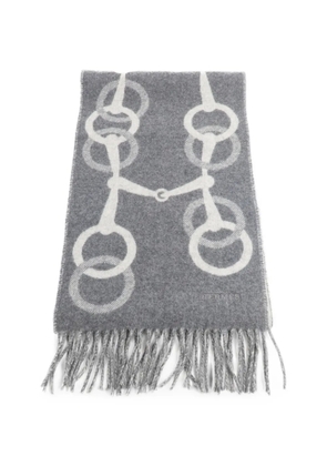 Hermès Pre-Owned cashmere scarf - Grey