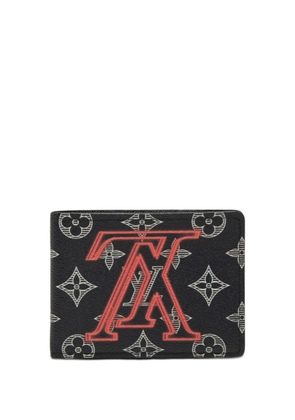Louis Vuitton Pre-Owned 2018 Monogram Ink Upside Down Apollo Multiple Wallet small wallets - Black