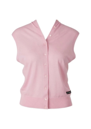 Alexander Wang scoop-neck sleeveless knitted top - Pink