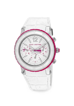 Juicy Couture Dragon Fruit 37mm watch - White