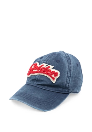 Golden Goose Journey washed baseball cap - Blue