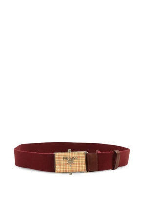 Prada Pre-Owned logo belt - Red