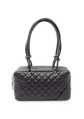 CHANEL Pre-Owned 2003-2004 Cambon Ligne Bowler tote bag - Black