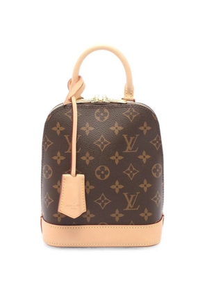 Louis Vuitton Pre-Owned 2021 Alma Monogram backpack - Brown