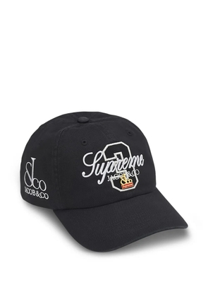 Supreme La Martina embroidered 6-panel cap - Black